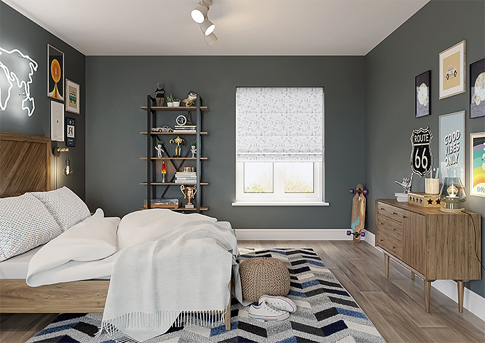 Dino Park, Anthracite - Roman Blind - Image 8